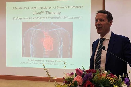 Vinmec ứng dụng kỹ thuật điều trị suy tim do hẹp tắc động mạch vành