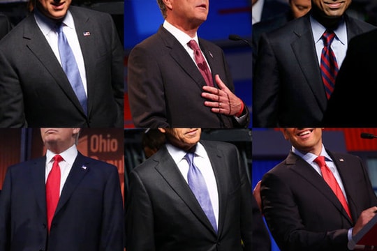 Đeo cà vạt như giới chính khách