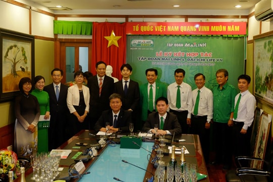 Dai-ichi Life Việt Nam ký kết với Tập đoàn Mai Linh