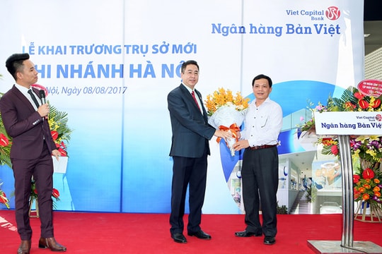 Ngân hàng Bản Việt khai trương văn phòng mới tại Hà Nội