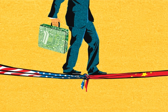 Trung - Mỹ phân tranh, Qualcomm trong thế kẹt