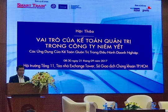 Hội thảo về vai trò của kế toán quản trị