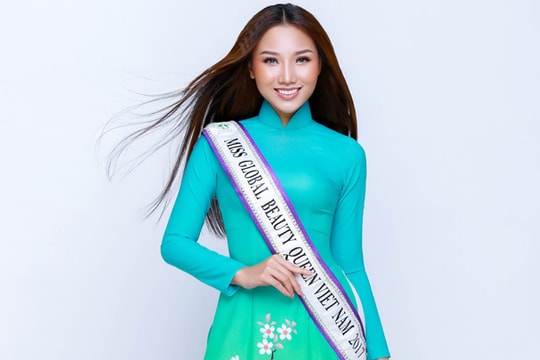 Hoàng Thu Thảo dự thi Miss Global Beauty Queen 2017 tại Hàn Quốc