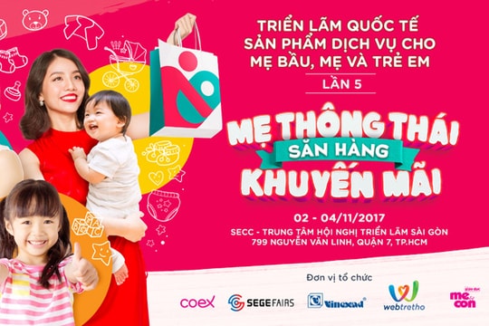 Triển lãm VietBaby “Mẹ thông thái - Săn hàng khuyến mãi”