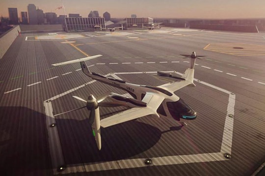 Hợp tác với NASA, Uber thử nghiệm dịch vụ taxi bay vào năm 2020