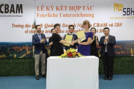 Học nghề miễn phí tại Đức