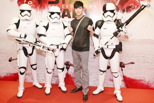 Nathan Lee tham gia sự kiện Star Wars Party