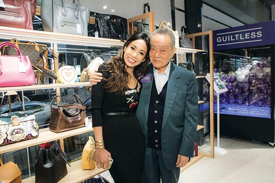Con gái tỷ phú bán hàng hiệu đã qua sử dụng