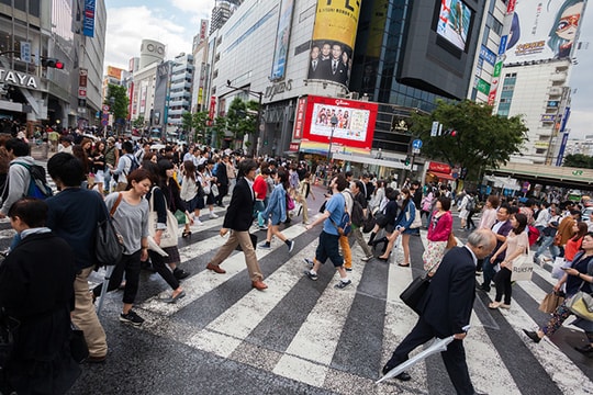 Năm 2017, dân số Nhật Bản giảm kỷ lục