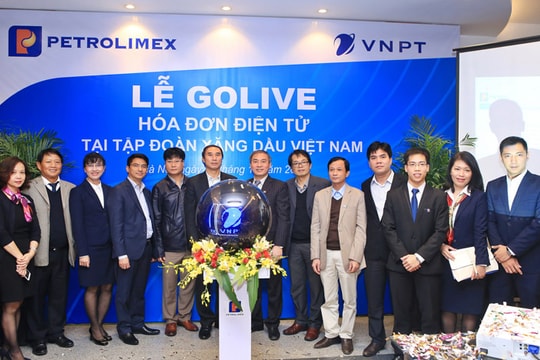 Tập đoàn xăng dầu Việt Nam triển khai hóa đơn điện tử của VNPT