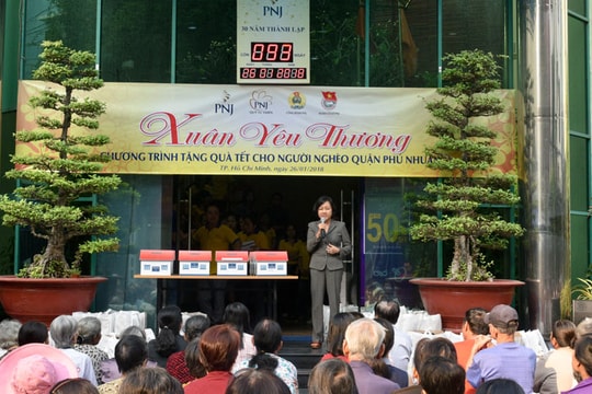 PNJ tổ chức chương trình “Xuân Yêu Thương”