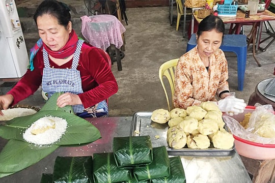 Bờ Đậu - ngôi làng giàu lên nhờ chiếc bánh chưng