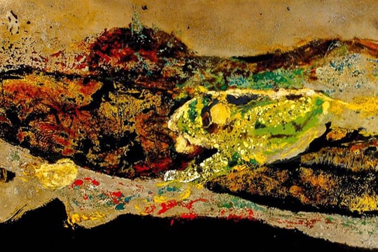 “Dòng chảy” - triển lãm tranh sơn mài hoành tráng của Lâm Huỳnh Linh