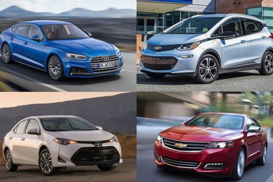 10 mẫu ô tô đáng mua nhất 2018