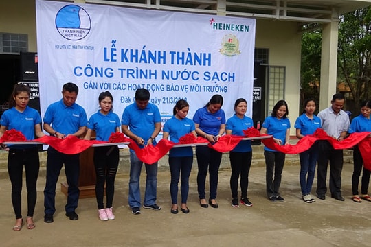 HEINEKEN Việt Nam tiếp tục hành động vì nước sạch cho cộng đồng
