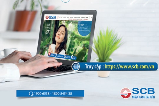 SCB ra mắt website mới với giao diện người dùng