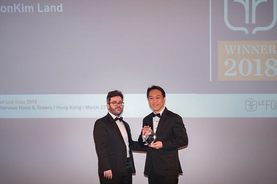 SonKim Land giành giải thưởng quốc tế IAIR