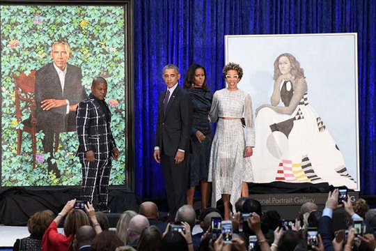 Chân dung Michelle Obama - tranh vẽ Đệ nhất Phu nhân Mỹ được yêu thích nhất