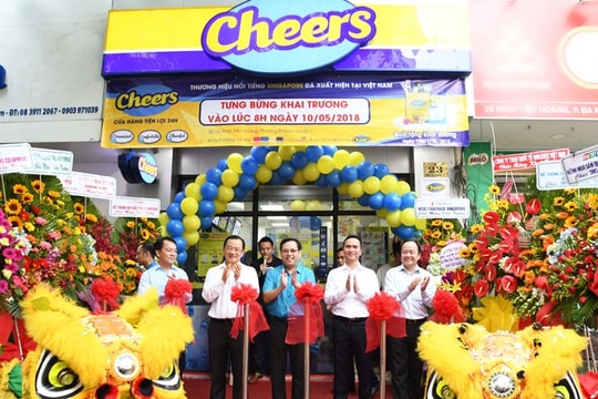Cheers - thương hiệu cửa hàng tiện lợi Singapore vào Việt Nam