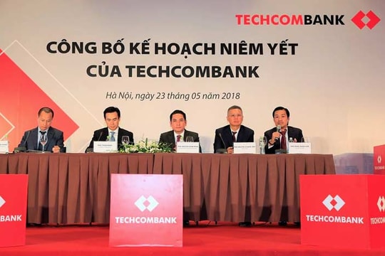 Techcombank chính thức niêm yết trên Sở Giao dịch Chứng khoán TP.HCM