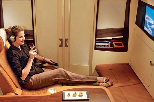 Những điều cần biết về ghế máy bay hạng thương gia