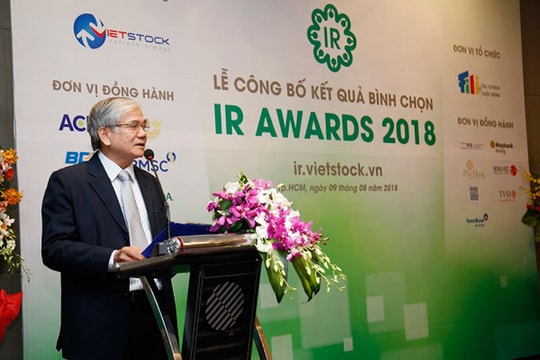 Công bố kết quả bình chọn doanh nghiệp - IR Awards 2018