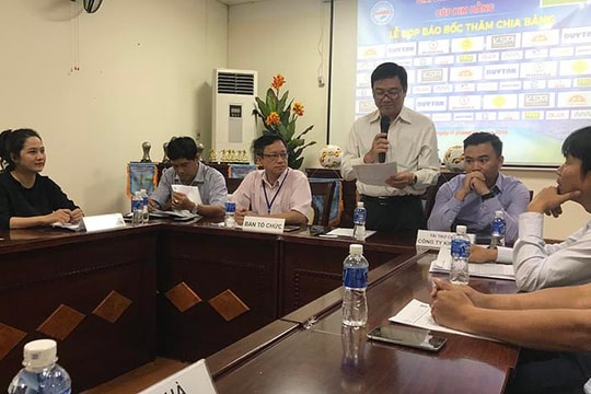 Lễ bốc thăm chia bảng giải bóng đá HAMEE FOOTBALL 2018 – Cúp Kim Hằng