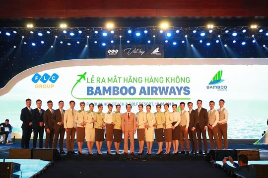 Tập đoàn FLC ra mắt Hãng hàng không Bamboo Airways