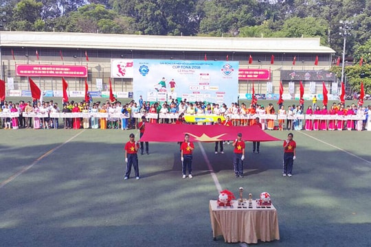 Khai mạc giải bóng đá HUBA FOOTBALL - TONA CUP 2018