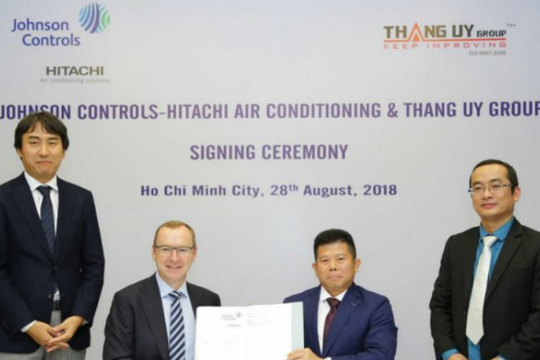 Ra mắt công ty liên doanh Johnson Controls - Hitachi Air Conditioning Việt Nam