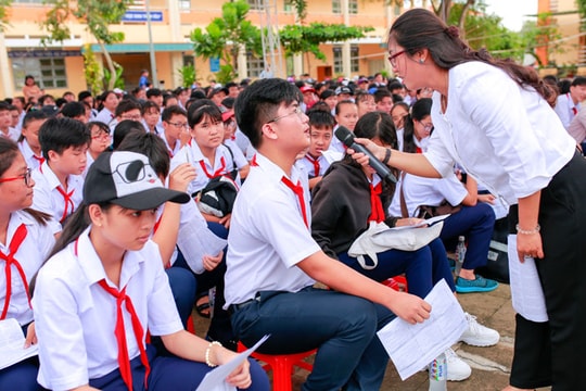 Dự án “Build Your Future” 2018 - tư vấn hướng nghiệp cho hơn 1000 học sinh tại Long An