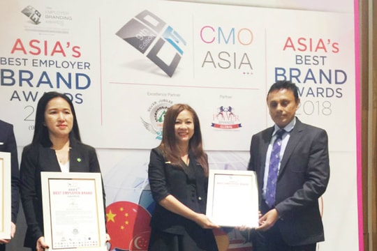 DAFC được vinh danh tại giải thưởng châu Á