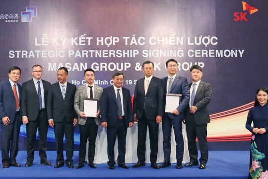 SK Group chính thức trở thành đối tác chiến lược của Masan Group