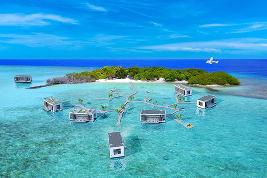 Nhà nổi chống được bão cấp 4 trị giá 5 triệu đô