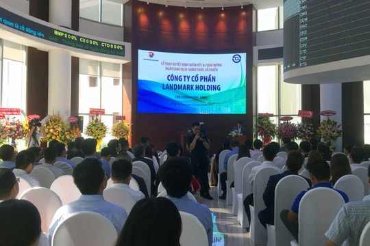 Landmark Holding niêm yết cổ phiếu tại sở giao dịch chứng khoán TP.HCM