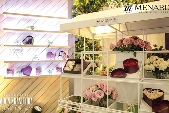 Ngày 20/10 của Menard ngập tràn sắc hoa