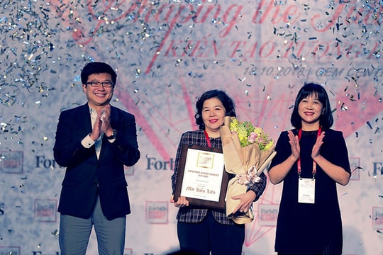 Tổng giám đốc Vinamilk được vinh danh “Thành tựu trọn đời”