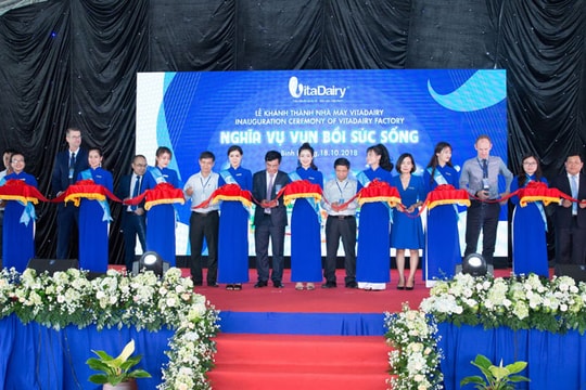 Vitadairy khánh thành nhà máy tại Bình Dương
