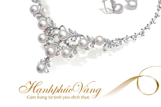 Bộ sưu tập trang sức cưới Hạnh Phúc Vàng 2018