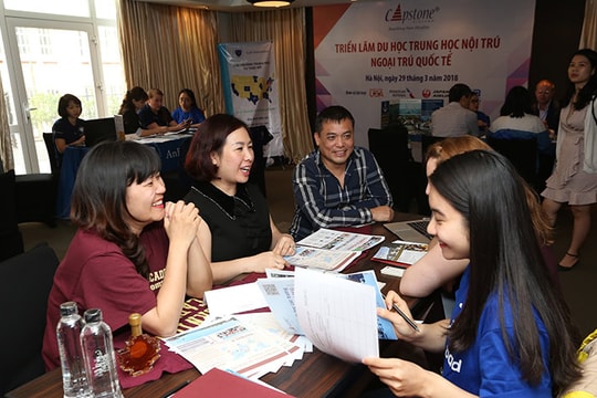 Triển lãm du học các trường trung học nội trú và ngoại trú quốc tế