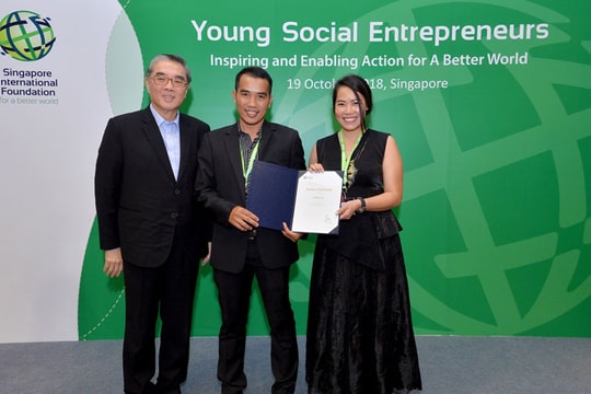 Đại diện Việt Nam vào top 7 Doanh nhân Xã hội trẻ 2018