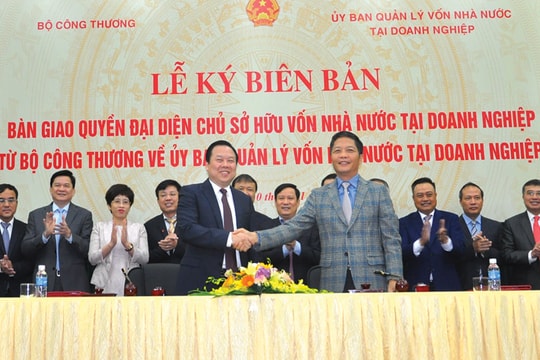 Ủy ban Quản lý vốn nhà nước nhận bàn giao nhiều tập đoàn, tổng công ty lớn