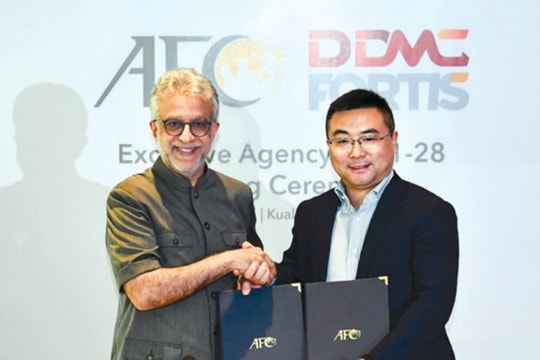 Bóng đá châu Á cũng vướng "vành đai - con đường"