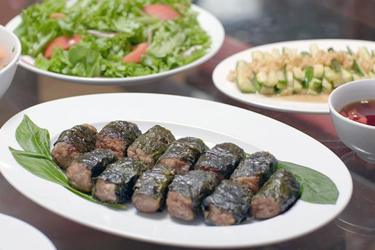 Chả xương sông cho bữa cơm ngày se lạnh