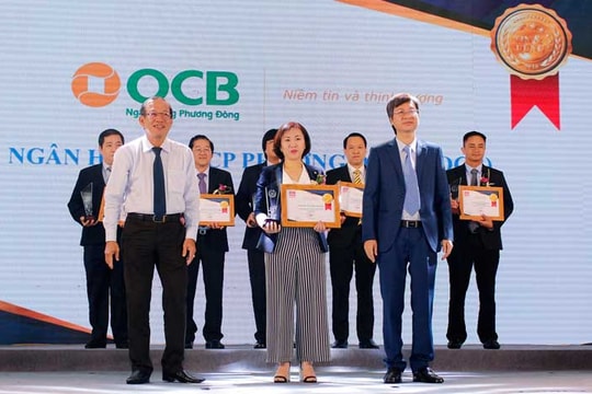 Dịch vụ bán lẻ Ngân hàng Phương Đông nhận giải Tin & Dùng 2018
