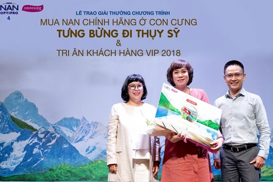 “Mua NAN chính hãng ở Con Cưng, tưng bừng đi Thụy Sỹ”