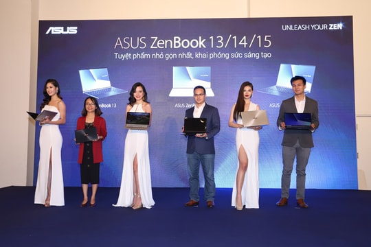 Asus Việt Nam ra mắt series ZenBook