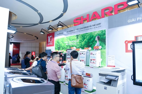 Sharp Việt Nam ra mắt loại sản phẩm ứng dụng công nghệ mới nhất