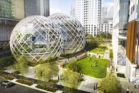 Tìm trụ sở mới: Apple lặng lẽ, Amazon "đấu giá" công khai