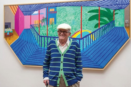 David Hockney - họa sĩ đương thời có tranh cao giá nhất